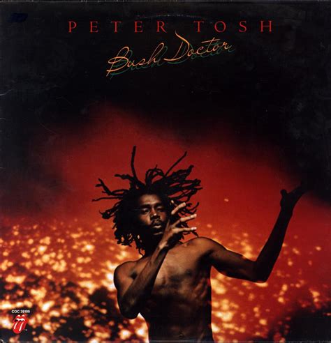 Bush Doctor Vinyl Reggae Music Lp By Peter Tosh Keith Richards Mick