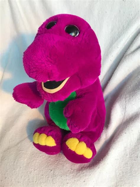 Barney Vintage 1992 Dakin Barney Purple Dinosaur Plush 15 Lyons And