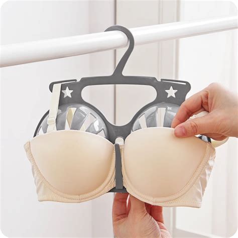 2018 outdoor hollow design bra drying rack anti deformation underwear sun drying shelves girls