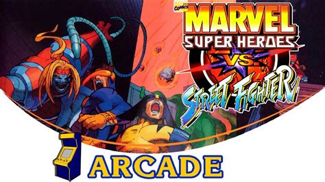 Marvel Super Heroes Vs Street Fighter Arcade Youtube