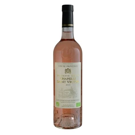 Domaine La Chapelle Saint Victor Côtes De Provence 2015