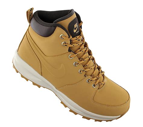 Nike Manoa Leather 454350 700 Mens Boots Winter Boots Beige Fruugo Us