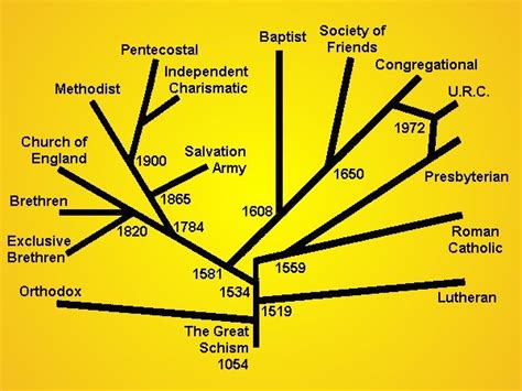 Is There A Tree Of Life For Christian Denominations Rchristianity