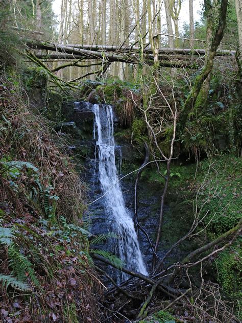 Photographs Of The Caerfanell Waterfalls Powys Wales Tributary Stream