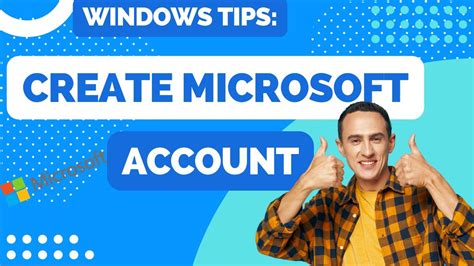 How To Create A Microsoft Account Youtube