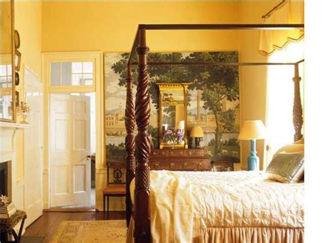 Bedroom In Yellowi Want Transoms Like This In Our Farm House