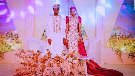 President Buharis Son Marries Royal Bride Amid Glitz And Opulence Cnn