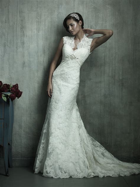 allure couture vintage lace wedding dress sang maestro