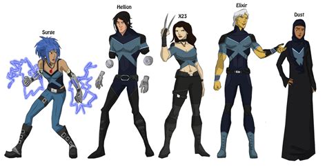 Seduced By The New X Men Character Art