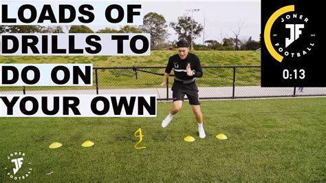 4 Individual Training Drills ⚽️ Joner Football Youtube