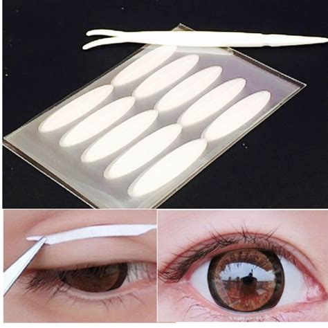 Pairs Clear Eyelid Stripe Makeup Eyeliner Stickers Invisible Eye