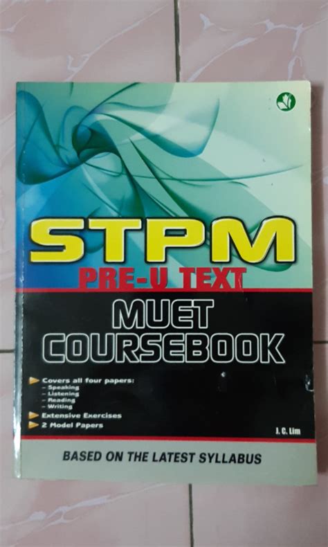 Muet Coursebook For Sale Textbooks On Carousell