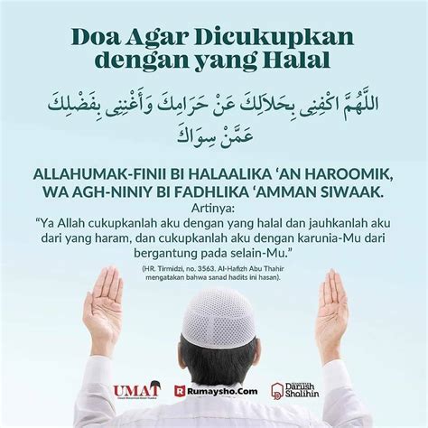 Doa Agar Dicukupkan Dengan Yang Halal