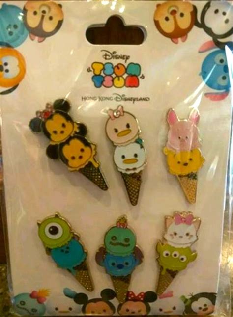 Ice Cream Tsum Tsum Pins Disney Pins Blog