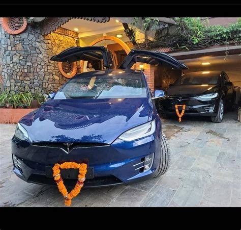 Tesla Spotted In The Streets Of Kathmandu Gadgetsndrives
