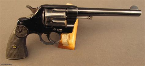 Colt New Army Model 1903 Commerical Da Revolver 38 Long Colt