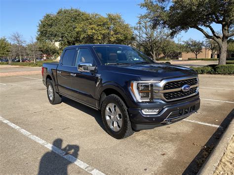 Great value pricing and fast shipping Got my 2021 F150 Platinum in Smoked Quartz! | F150gen14 ...