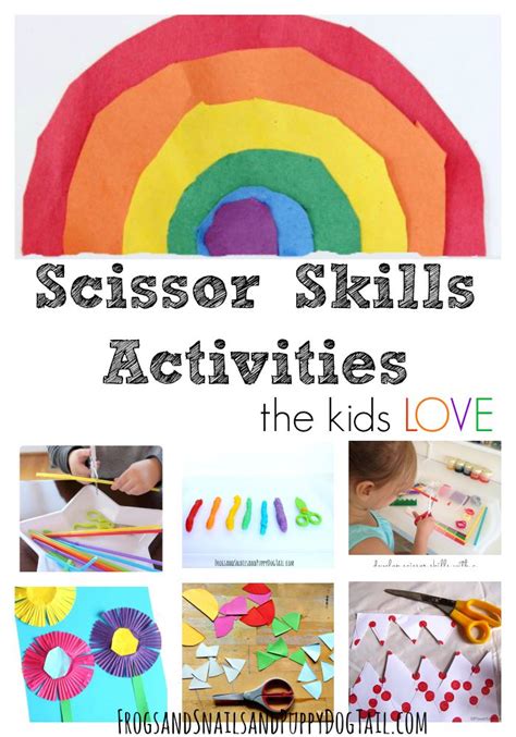 Scissor Skills Activities And Crafts For Kids Fspdt