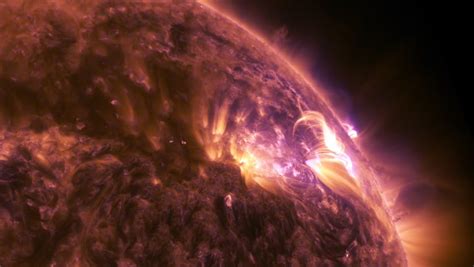 Incredible Nasa Footage Captures Solar Flare In 4k Uhd Hd Report