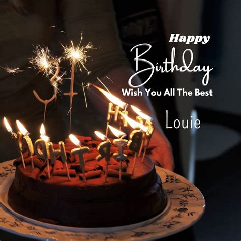 100 Hd Happy Birthday Louie Cake Images And Shayari