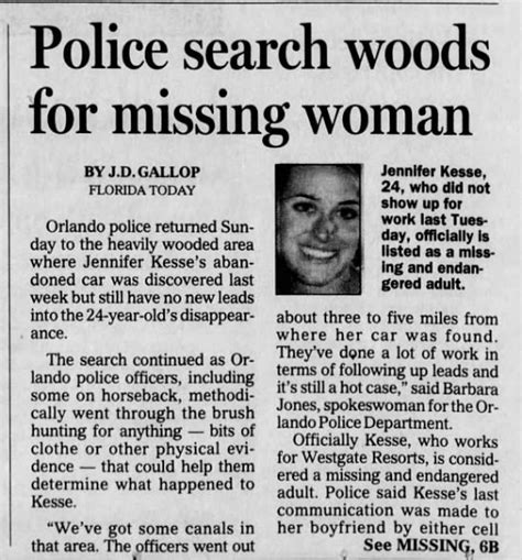 Police Search Woods For Missing Woman