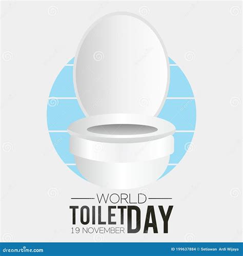 Vector Graphic Of World Toilet Day Perfect For World Toilet Day