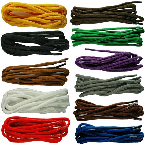 Tz Laces 4mm Cord Coloured Shoelaces Shoe Laces Bootlaces 11 Colours 17