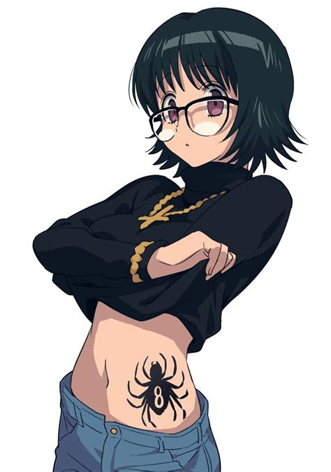 朝田ハチ／asada Hachi On Twitter Anime Tattoos Anime Spider Tattoo