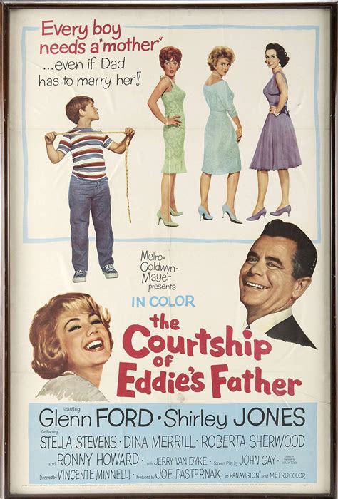 The Courtship Of Eddies Father 1963 Poster 1 Trailer Addict