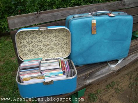 Arahbellas Thriftaholics Repurposing Vintage Suitcases