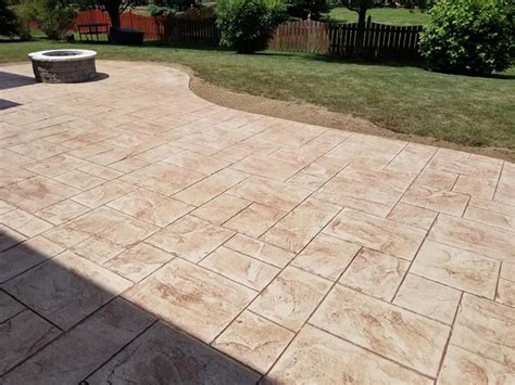 Concrete is a composite material composed of fine and coarse aggregate bonded together with a fluid cement (cement paste) that hardens (cures) over time. Indy Decorative Concrete | Decorative Concrete ...