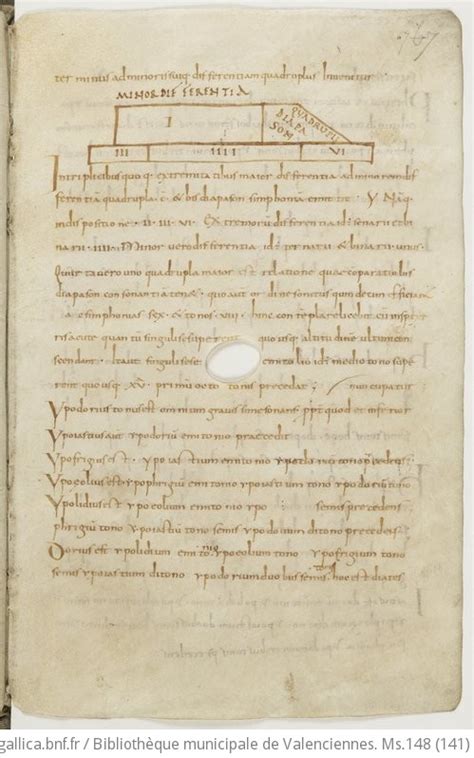 manuscrits de la bibliothèque de valenciennes lactance incipit liber de opificio dei