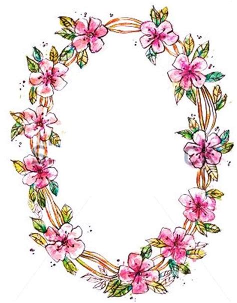 Borders Floral Wreath Frames Png Tapestry Wreaths Website Quick