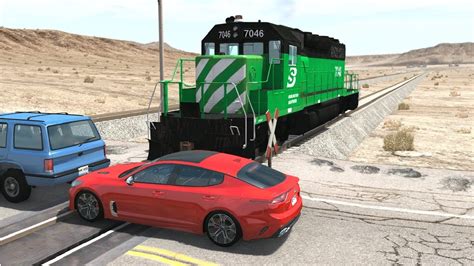 Discover The Thrill Of Riding On Train Track Maps In Beamng Drive