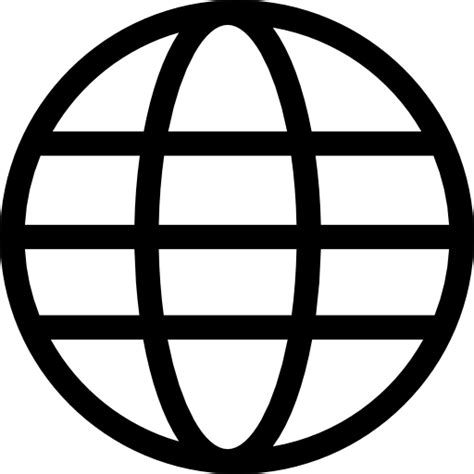 Globe Grid Free Shapes Icons