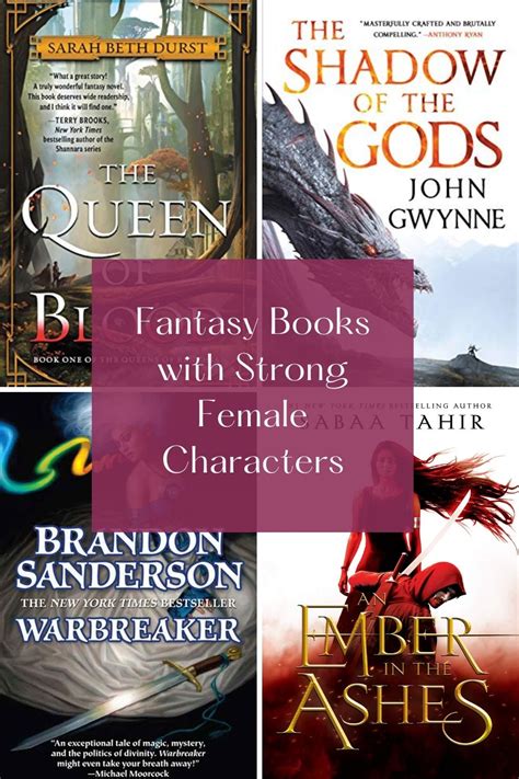 Fantasy Books With Strong Female Characters The Bookish Mom