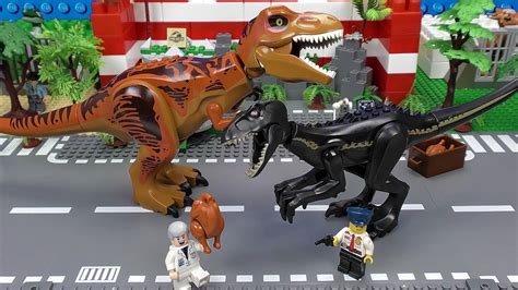 Lego Vip Indoraptor Vs Tyrannosaurus Rex Lego Dinosaurs Vip Лего