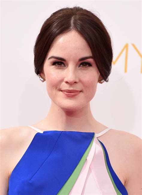 Michelle Dockery Emmys 2014 Hair And Makeup On The Red Carpet