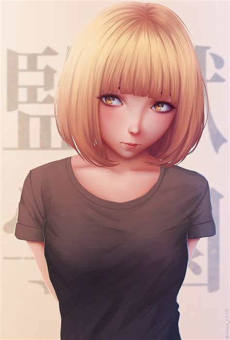 Hd Wallpaper Woman Wearing Gray Crew Neck Shirt Anime Prison School