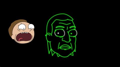 Neon Morph Rick And Morty Youtube