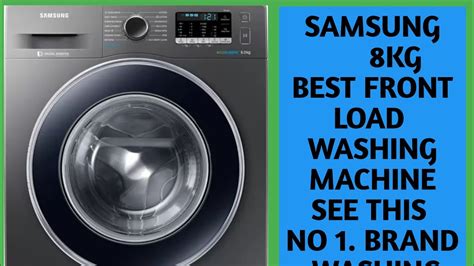 Samsung 8kg Fully Automatic Front Load Washing Machine Youtube