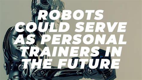 Your Next Personal Trainer Could Be A Robot Zdnet