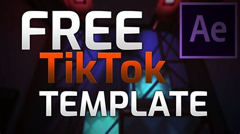 FREE template for creating TikTok videos in After Effects - YouTube
