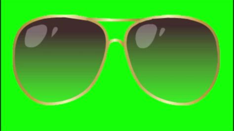 Maybe you would like to learn more about one of these? sun glasses green screen image - YouTube