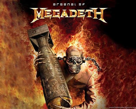Megadeth Arsenal Of Megadeth Metal Bands Heavy Metal Background