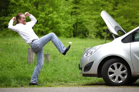 Flat Tire Funny Stock Pictures Royalty Free Car Broke Down Pics