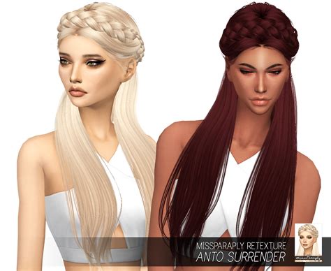 Moonflowersims Ts4 Anto Surrender Solids 64 Colors Custom