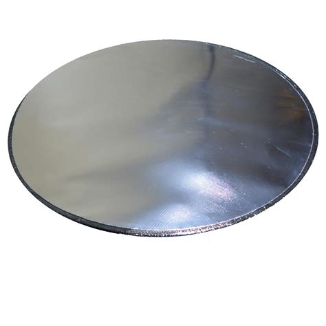 A metal fire pit can reach up to 800°f, pushing 200° to 400° of radiant heat onto decking; The Original Grill Pad 30 in. Round Brick Red Deck ...