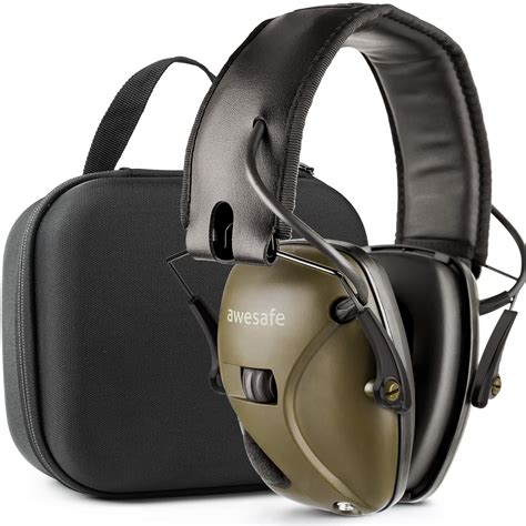 buy awesafeus ear protection for shooting range electronic hearing protection for impact sport