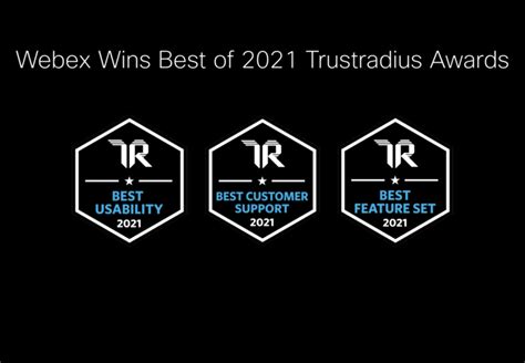Webex Wins Multiple Best In Class 2021 Trustradius Awards